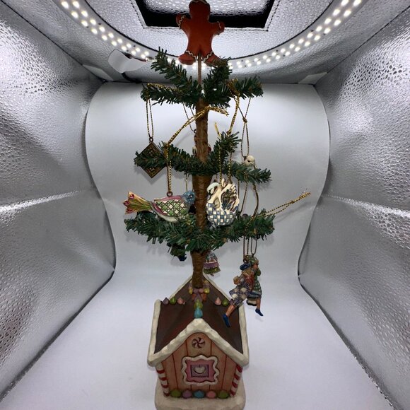 Jim Shore Tabletop Christmas Tree w/ Ornaments - 2 sets combined - Picture 2 of 4